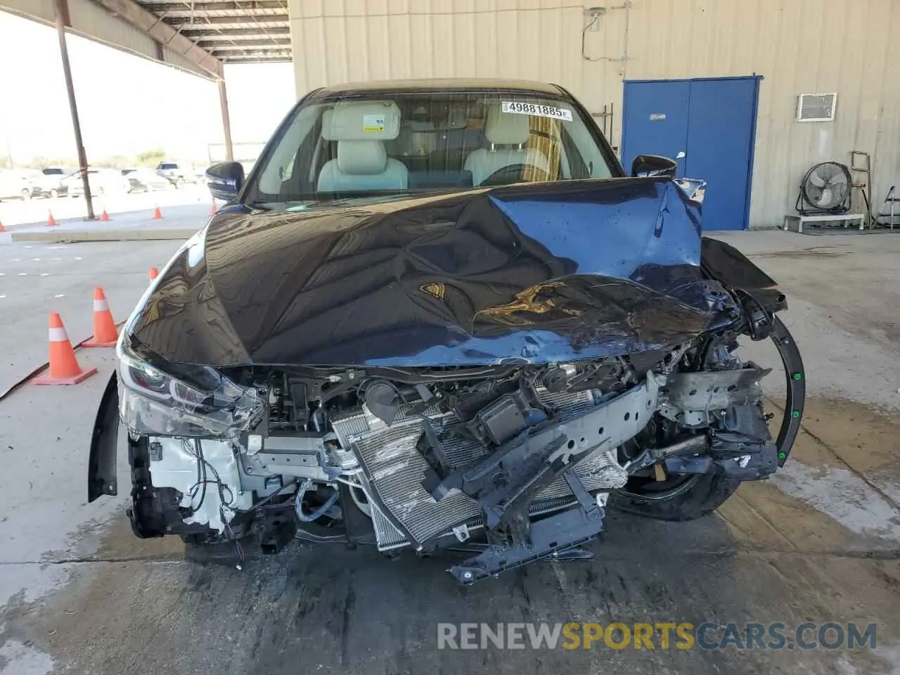5 fotografías del automóvil dañado JM3KFBDM6P0261800 MAZDA CX-5 PREMI 2023