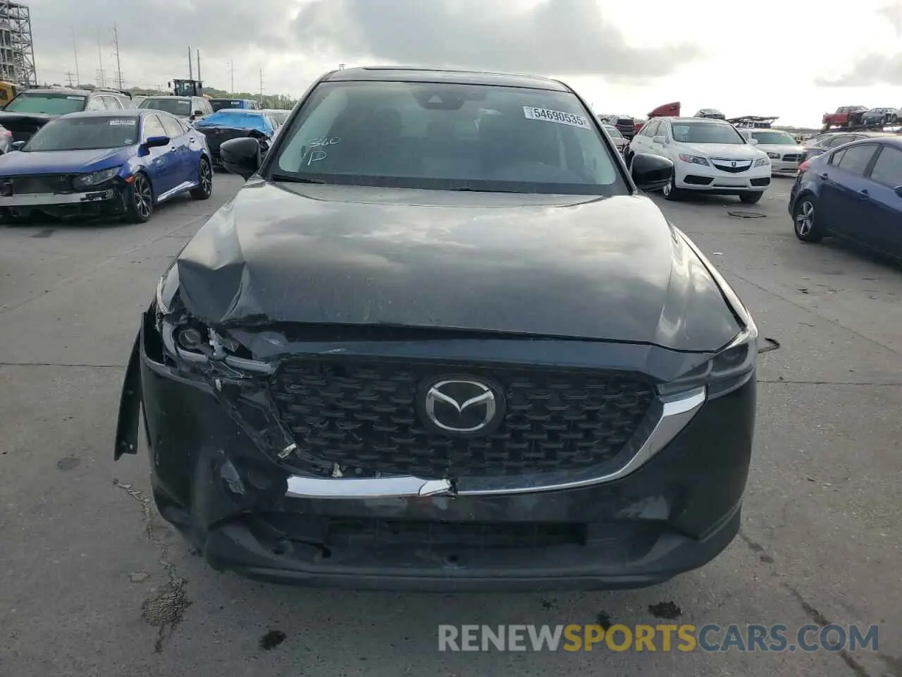 5 fotografías del automóvil dañado JM3KFBDM7P0234833 MAZDA CX-5 PREMI 2023