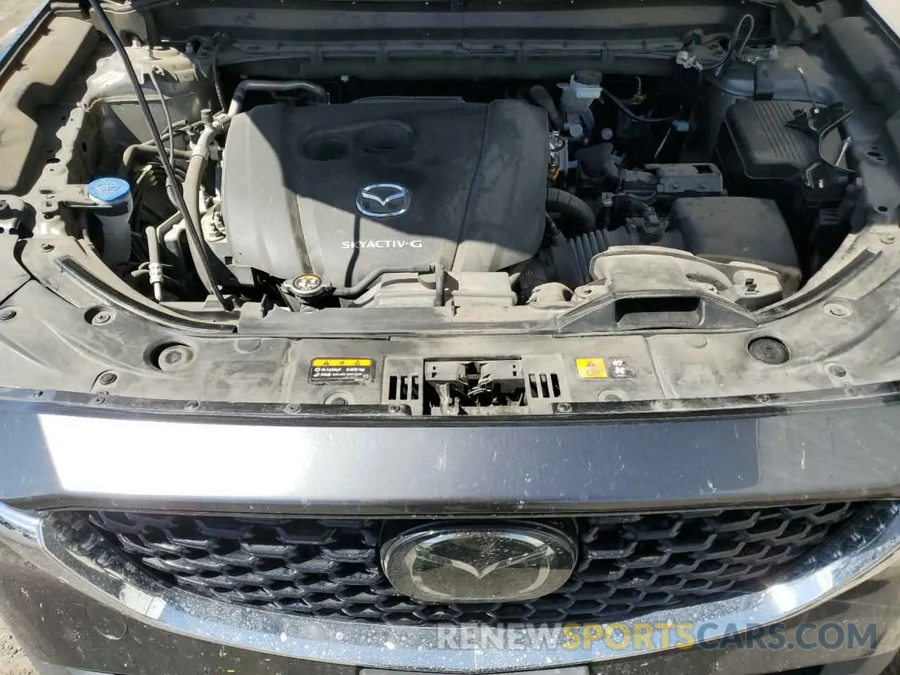 11 fotografías del automóvil dañado JM3KFBDM9P0193217 MAZDA CX-5 PREMI 2023