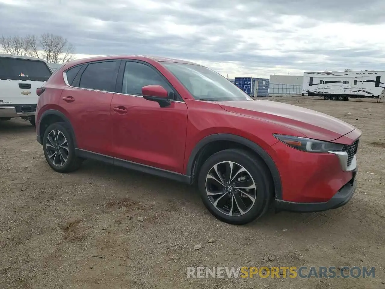 4 fotografías del automóvil dañado JM3KFBDMXP0135651 MAZDA CX-5 PREMI 2023