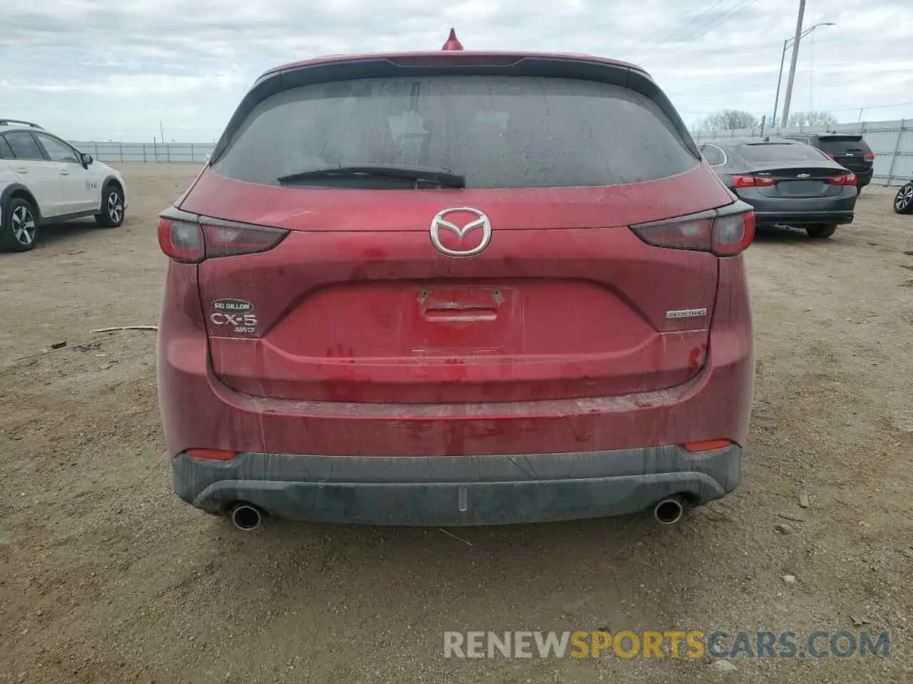 6 fotografías del automóvil dañado JM3KFBDMXP0135651 MAZDA CX-5 PREMI 2023