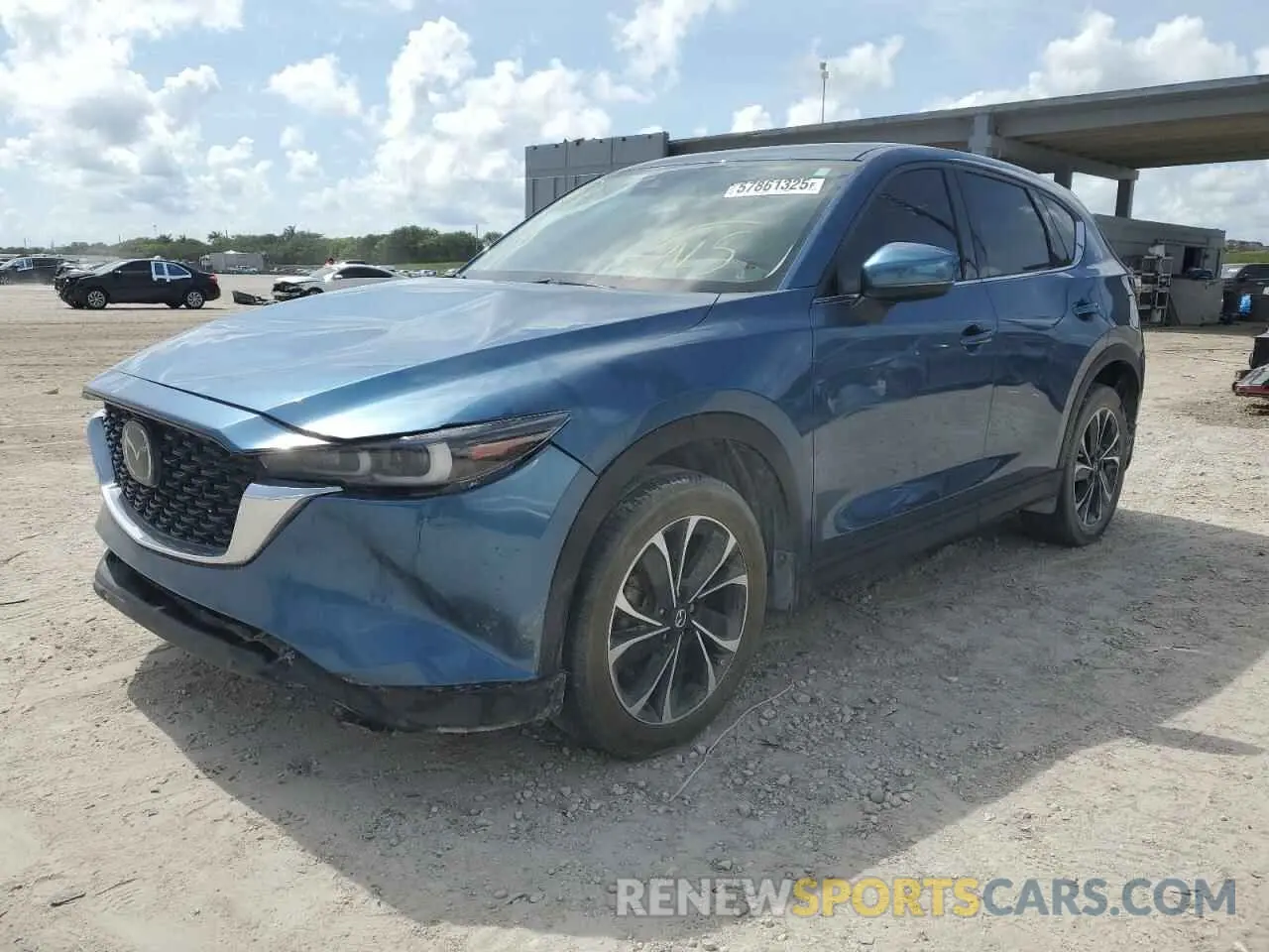 1 fotografías del automóvil dañado JM3KFBEM1P0179147 MAZDA CX-5 PREMI 2023