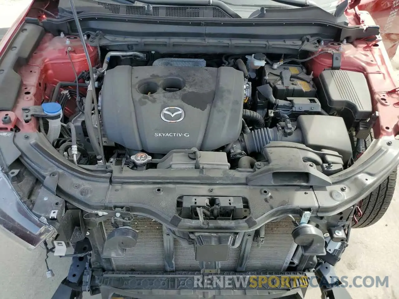 11 fotografías del automóvil dañado JM3KFBEM9P0131265 MAZDA CX-5 PREMI 2023