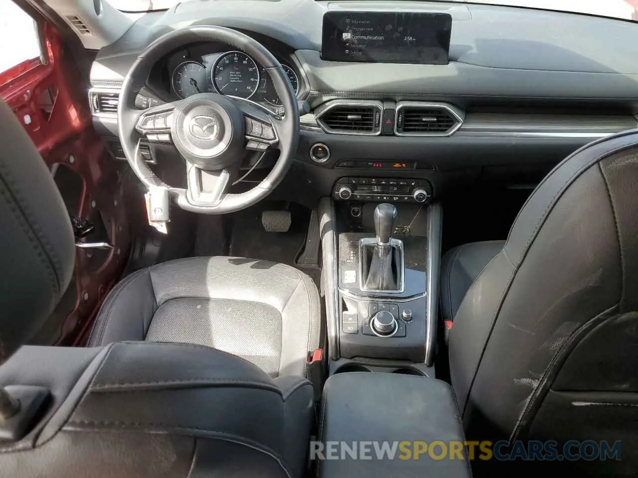 8 fotografías del automóvil dañado JM3KFBEM9P0131265 MAZDA CX-5 PREMI 2023