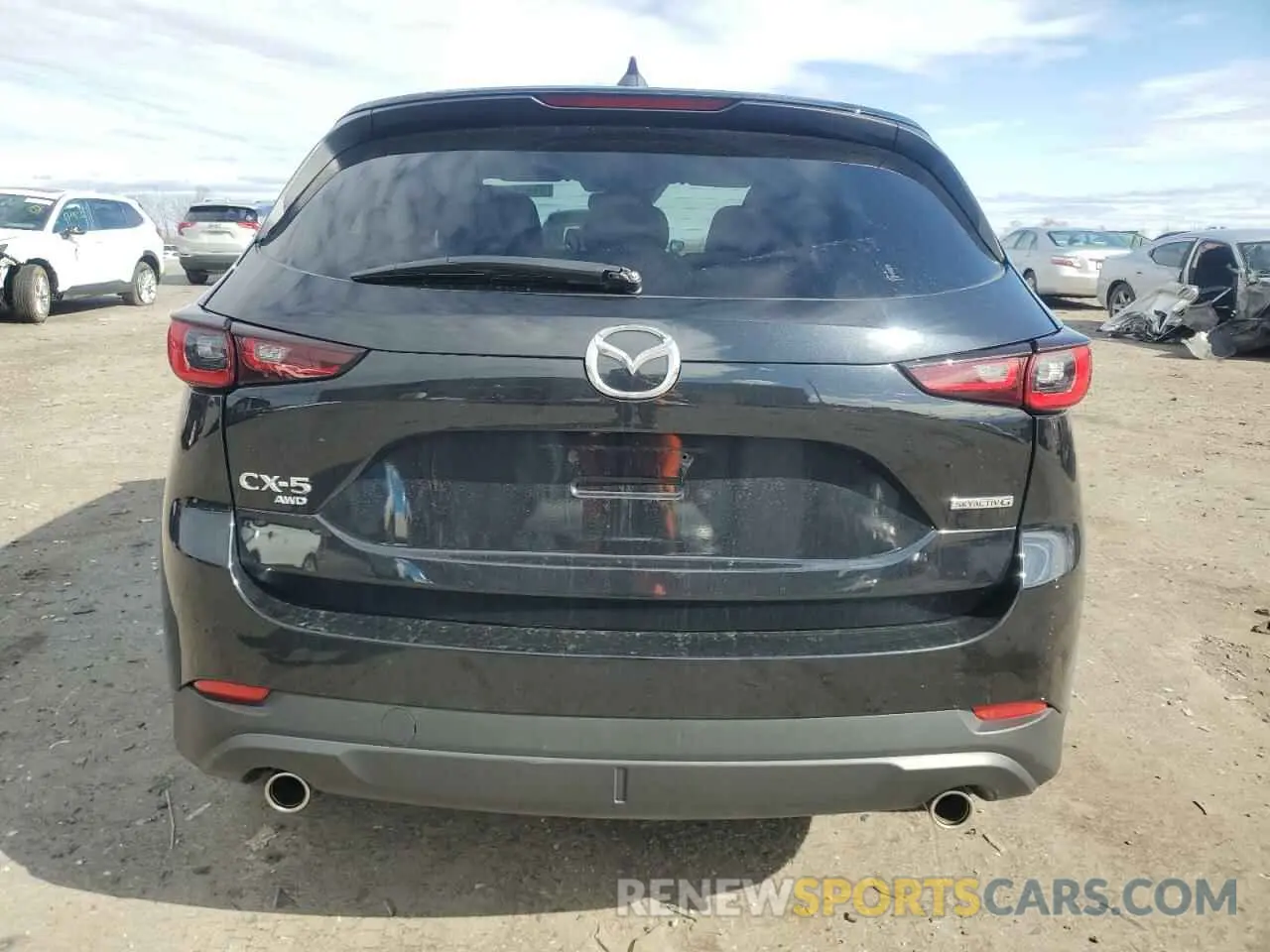 6 fotografías del automóvil dañado JM3KFBEM9P0269212 MAZDA CX-5 PREMI 2023