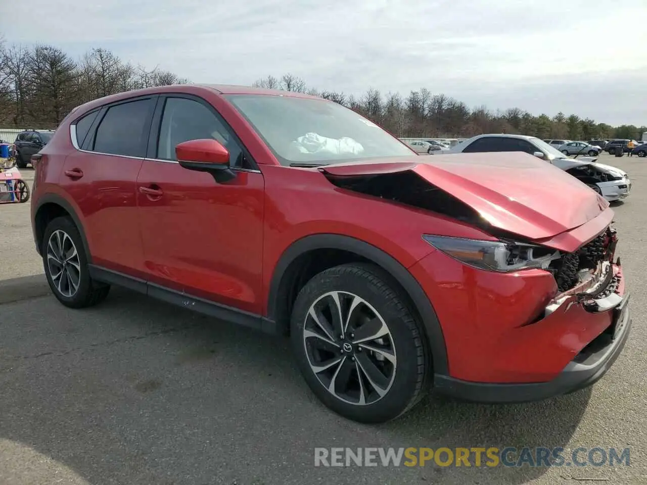 4 fotografías del automóvil dañado JM3KFBEMXP0211626 MAZDA CX-5 PREMI 2023