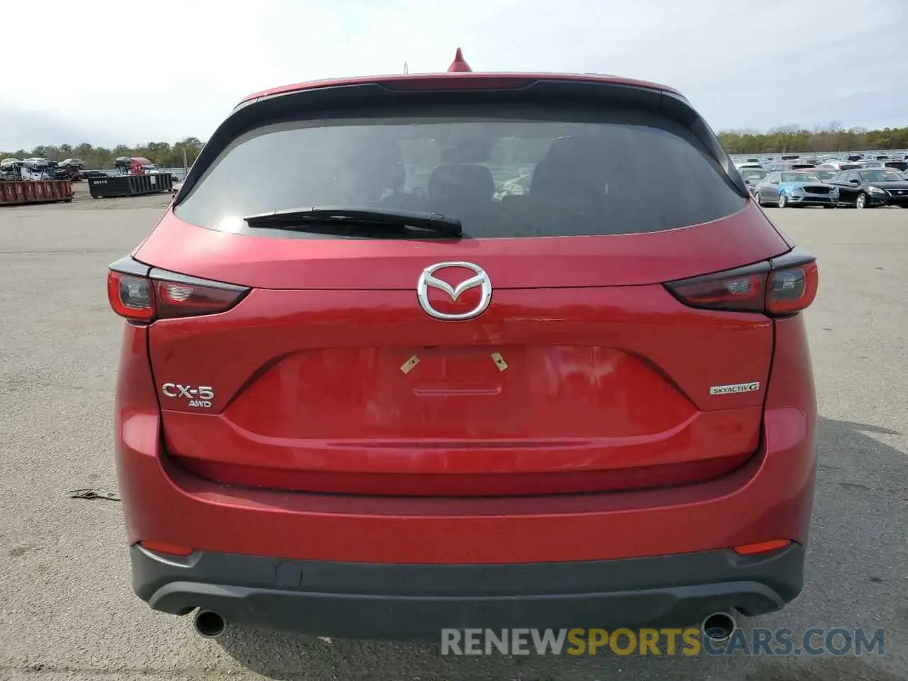 6 fotografías del automóvil dañado JM3KFBEMXP0211626 MAZDA CX-5 PREMI 2023