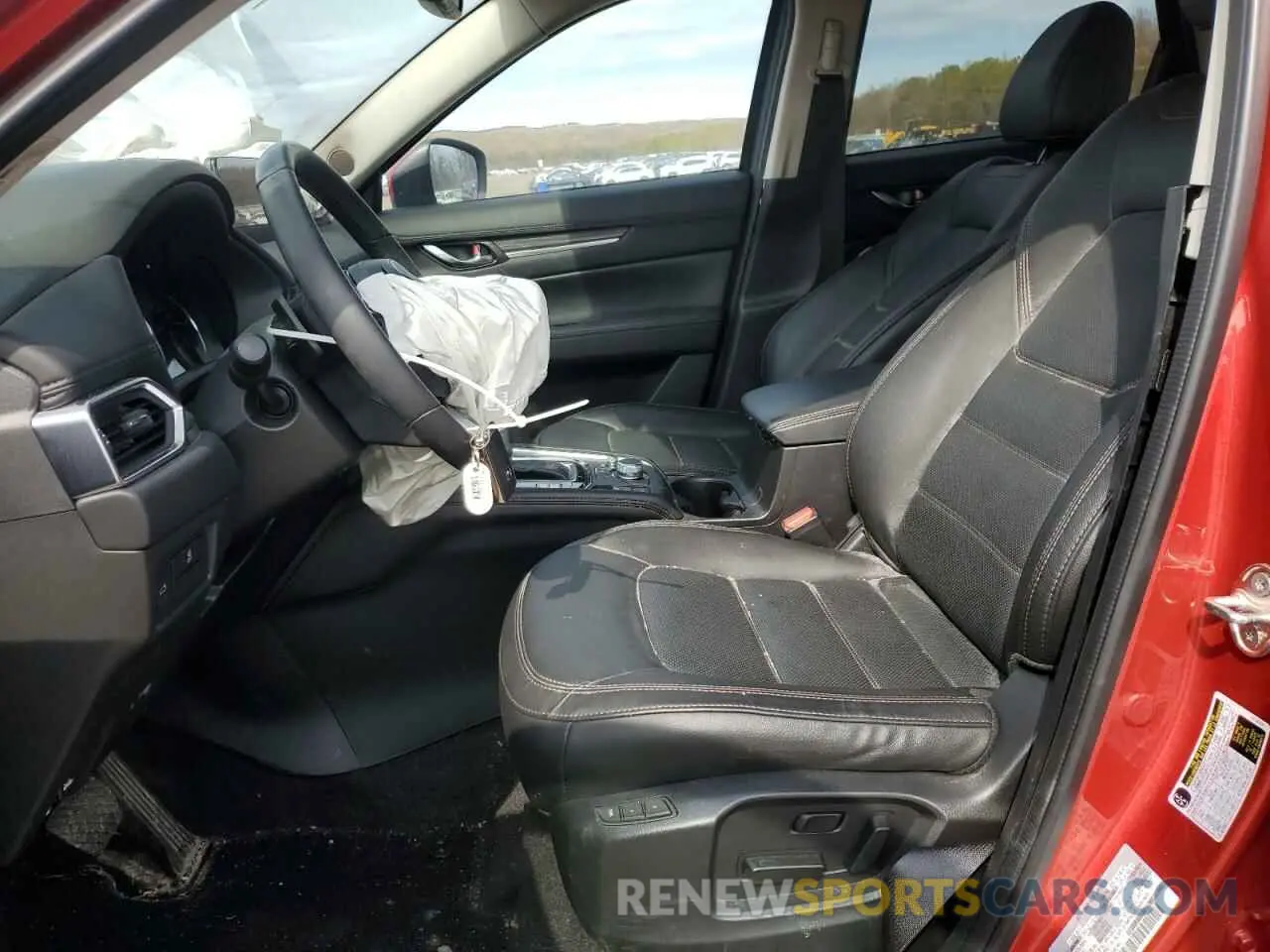 7 fotografías del automóvil dañado JM3KFBEMXP0211626 MAZDA CX-5 PREMI 2023
