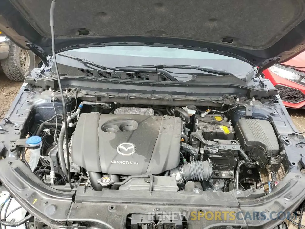11 fotografías del automóvil dañado JM3KFBDL3R0528305 MAZDA CX-5 PREMI 2024