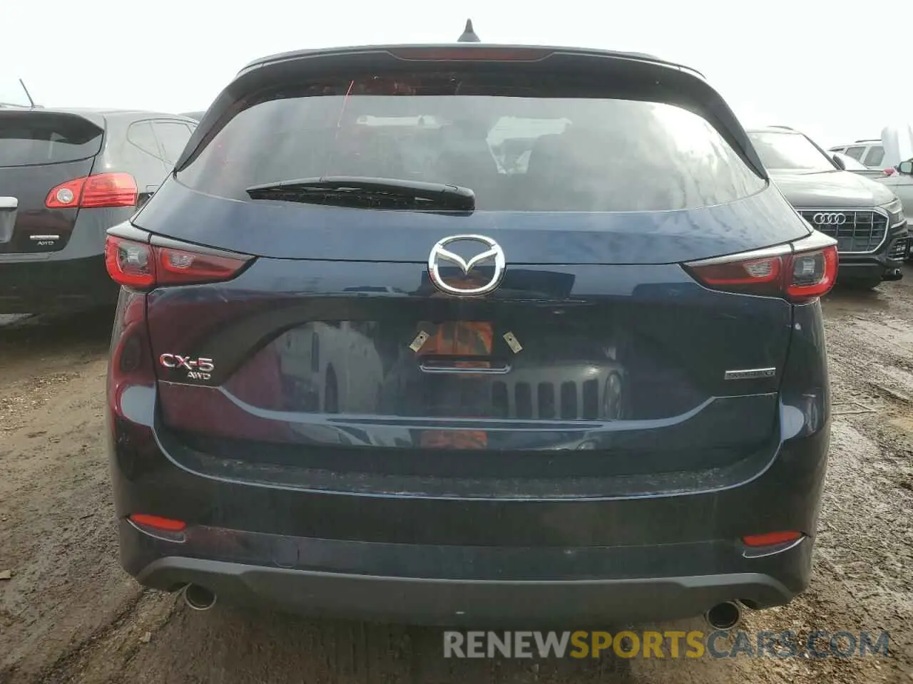 6 fotografías del automóvil dañado JM3KFBDL3R0528305 MAZDA CX-5 PREMI 2024