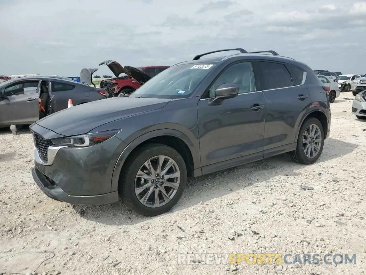 1 fotografías del automóvil dañado JM3KFBDL5R0466082 MAZDA CX-5 PREMI 2024