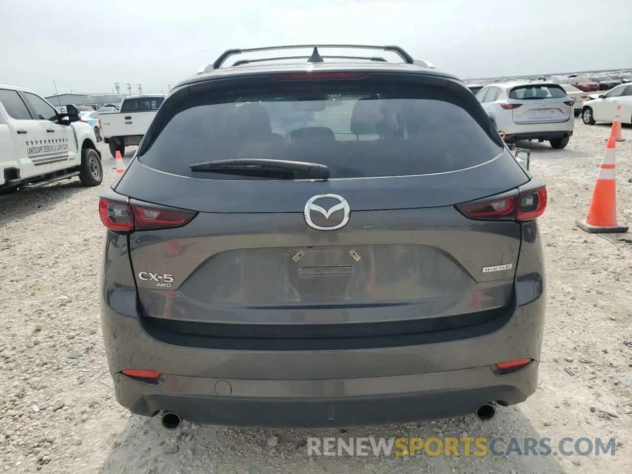 6 fotografías del automóvil dañado JM3KFBDL5R0466082 MAZDA CX-5 PREMI 2024