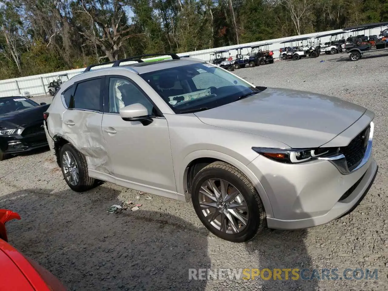 4 fotografías del automóvil dañado JM3KFBDL5R0523770 MAZDA CX-5 PREMI 2024