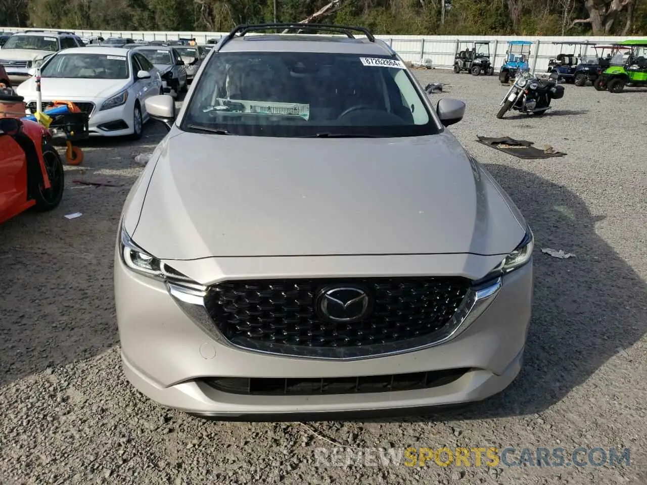 5 fotografías del automóvil dañado JM3KFBDL5R0523770 MAZDA CX-5 PREMI 2024