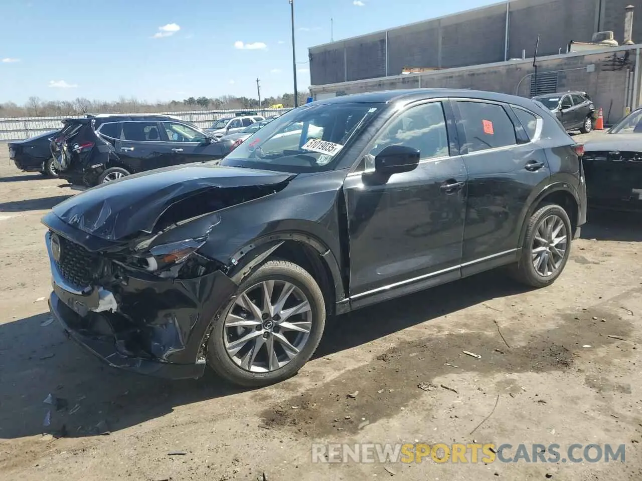 1 fotografías del automóvil dañado JM3KFBDLXR0421798 MAZDA CX-5 PREMI 2024