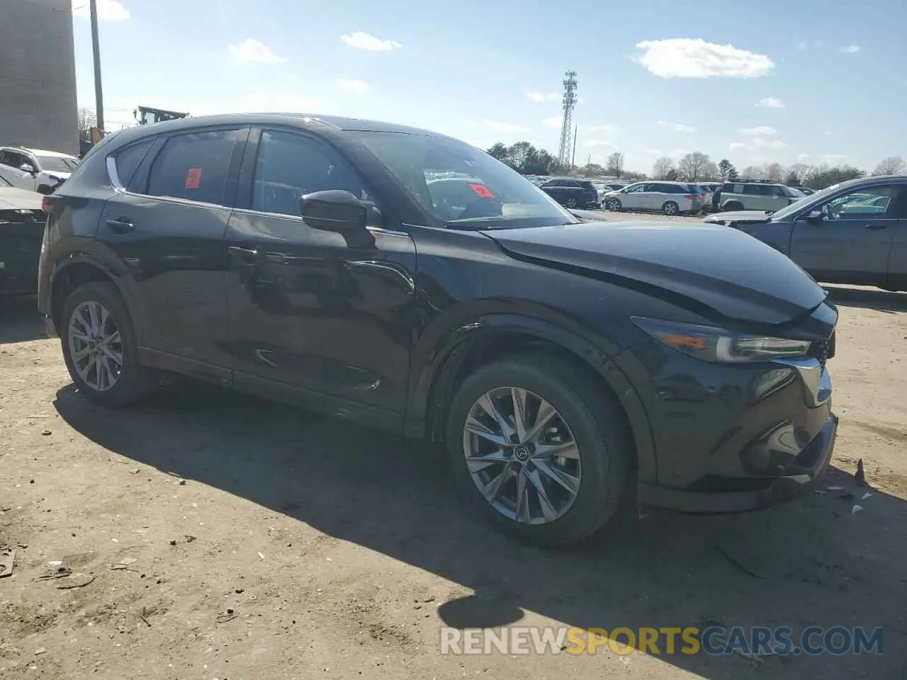 4 fotografías del automóvil dañado JM3KFBDLXR0421798 MAZDA CX-5 PREMI 2024