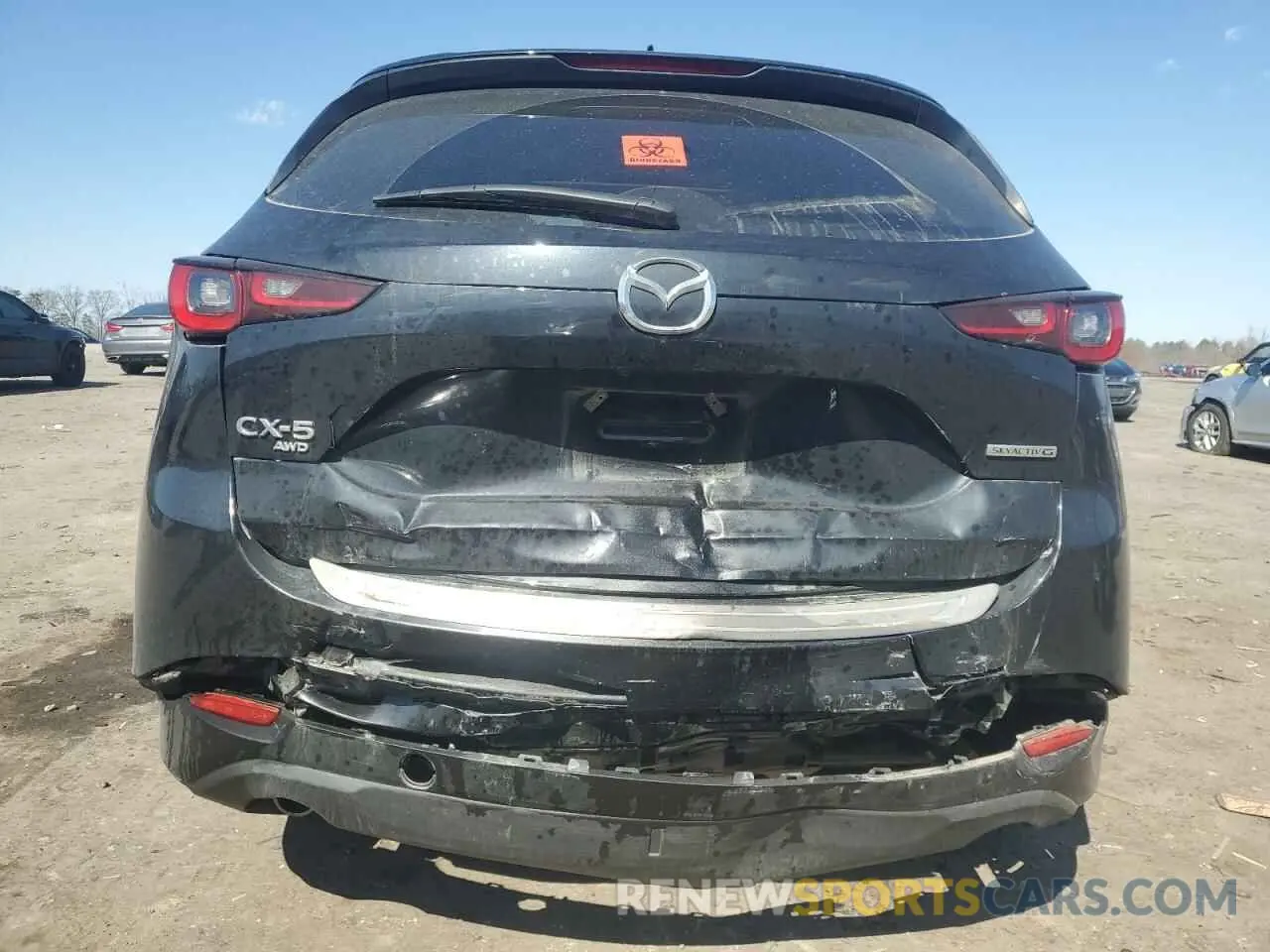 6 fotografías del automóvil dañado JM3KFBDLXR0421798 MAZDA CX-5 PREMI 2024