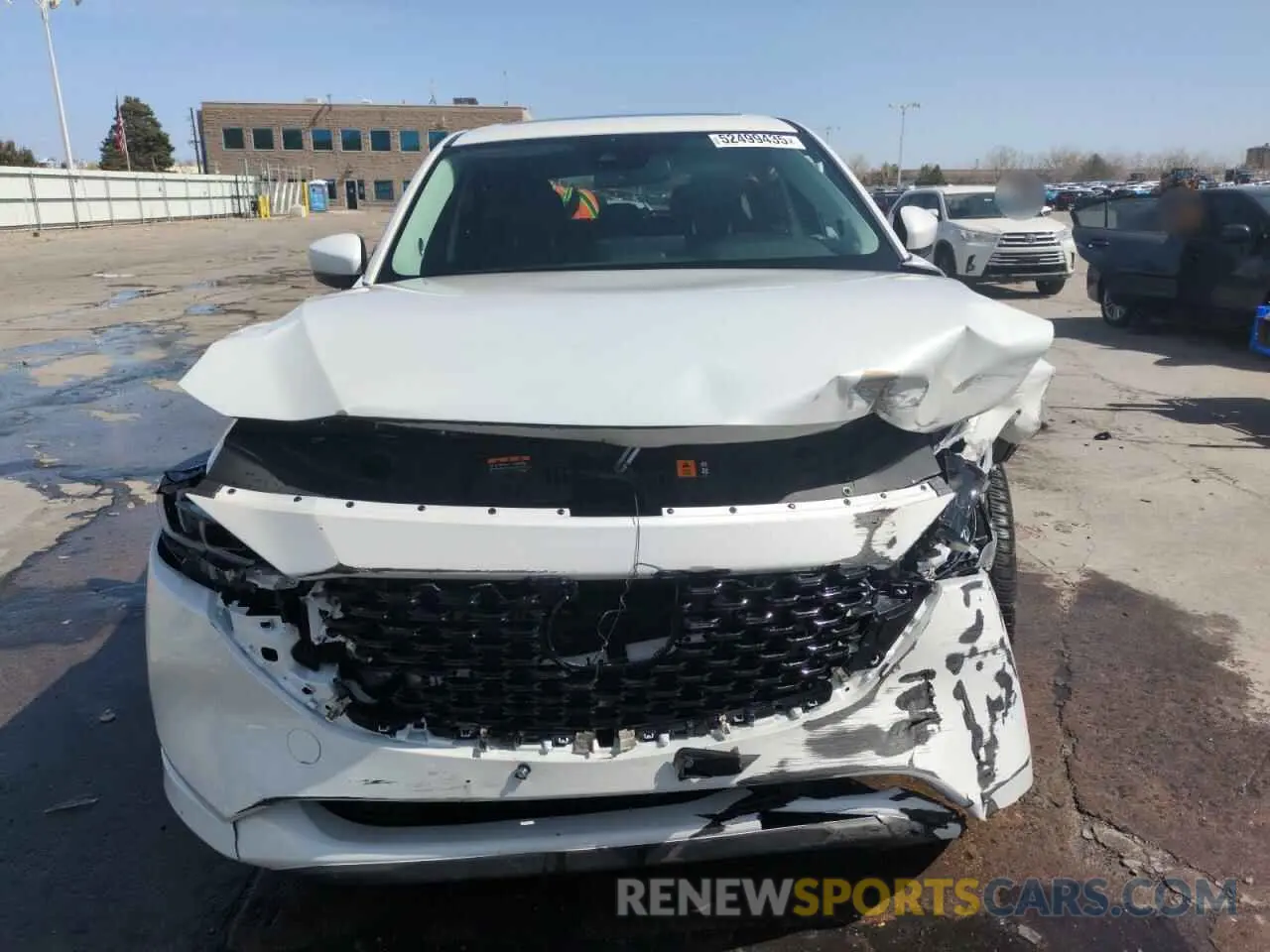 5 fotografías del automóvil dañado JM3KFBDM6R0395354 MAZDA CX-5 PREMI 2024