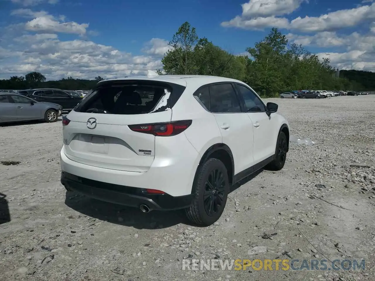 3 fotografías del automóvil dañado JM3KFBDY6R0364415 MAZDA CX-5 PREMI 2024