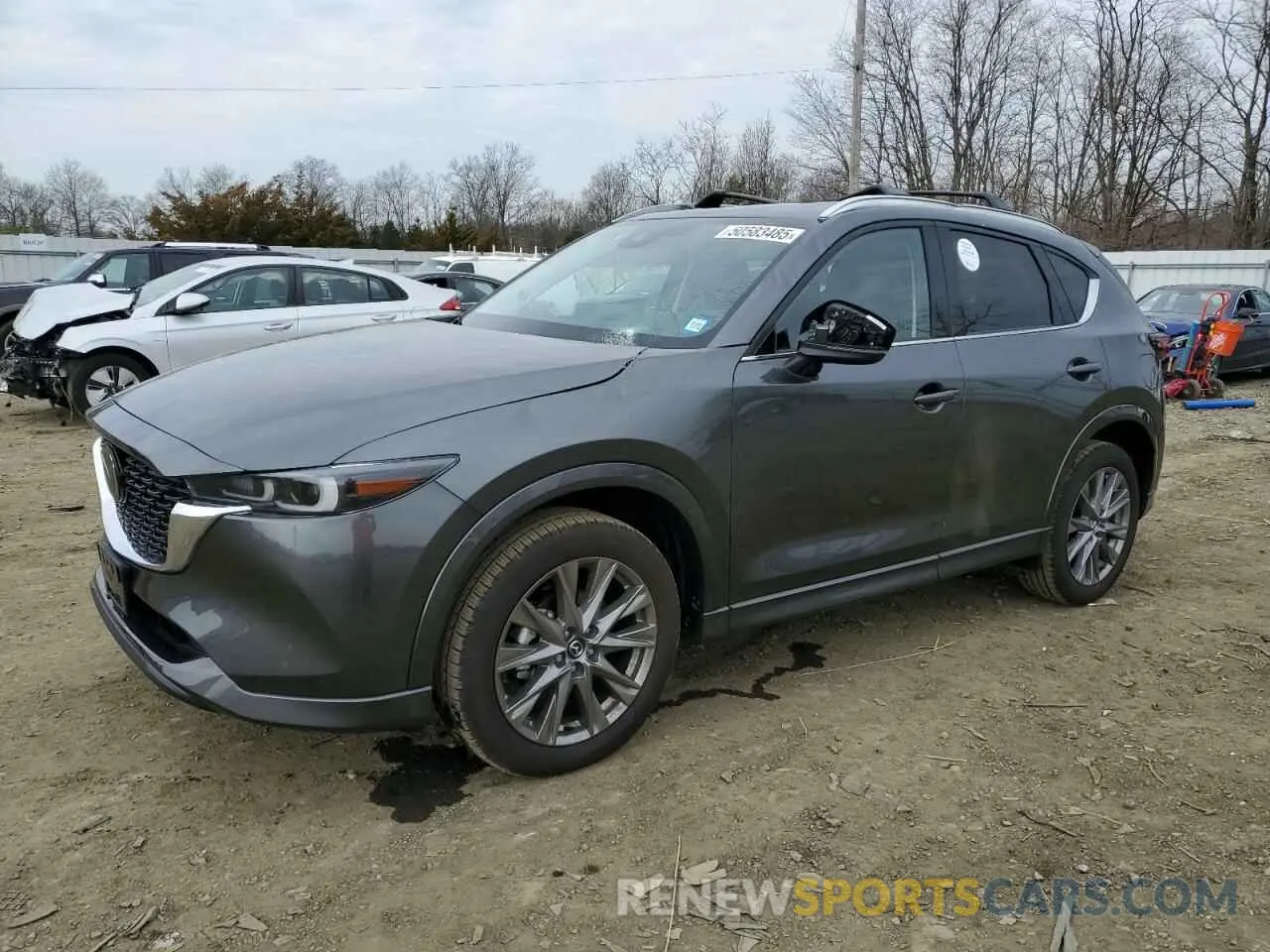 1 fotografías del automóvil dañado JM3KFBELXR0536304 MAZDA CX-5 PREMI 2024