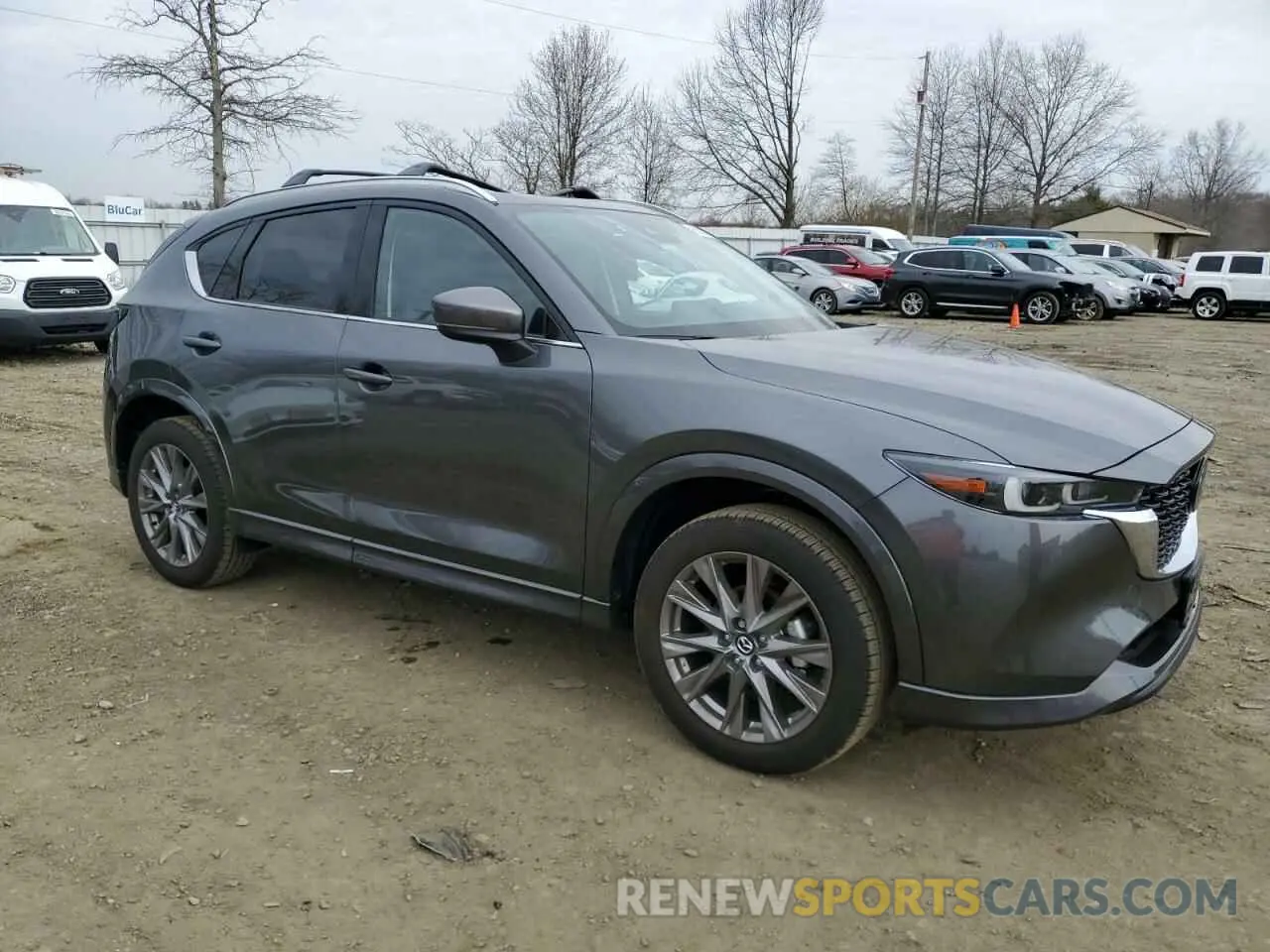 4 fotografías del automóvil dañado JM3KFBELXR0536304 MAZDA CX-5 PREMI 2024