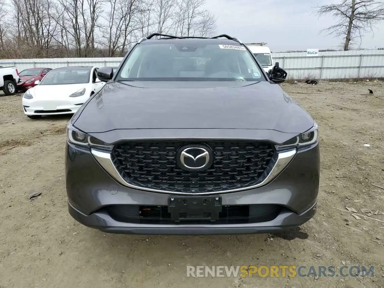 5 fotografías del automóvil dañado JM3KFBELXR0536304 MAZDA CX-5 PREMI 2024