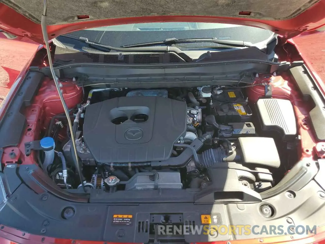 14 fotografías del automóvil dañado JM3KFBEM0R0398376 MAZDA CX-5 PREMI 2024