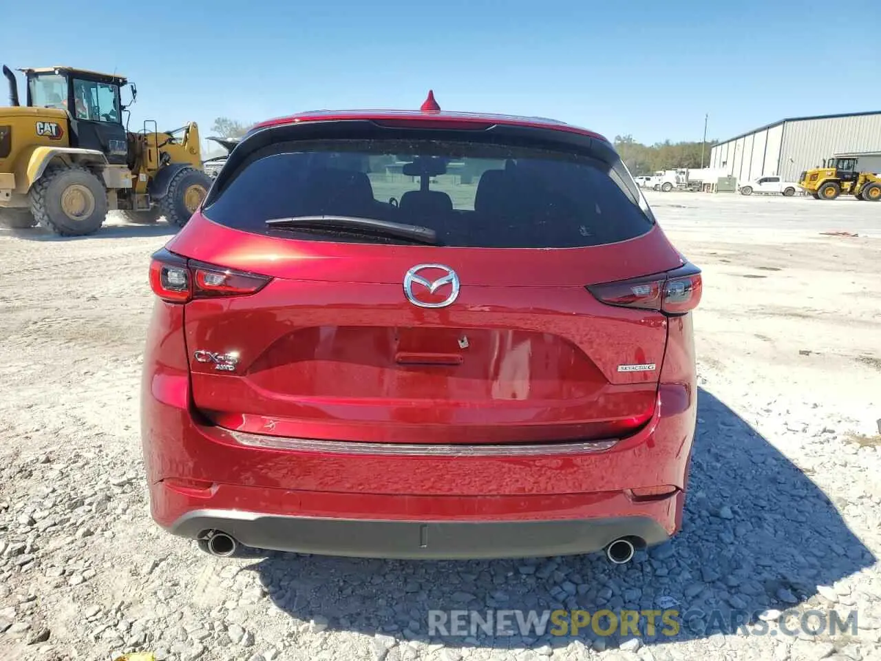 6 fotografías del automóvil dañado JM3KFBEM0R0398376 MAZDA CX-5 PREMI 2024