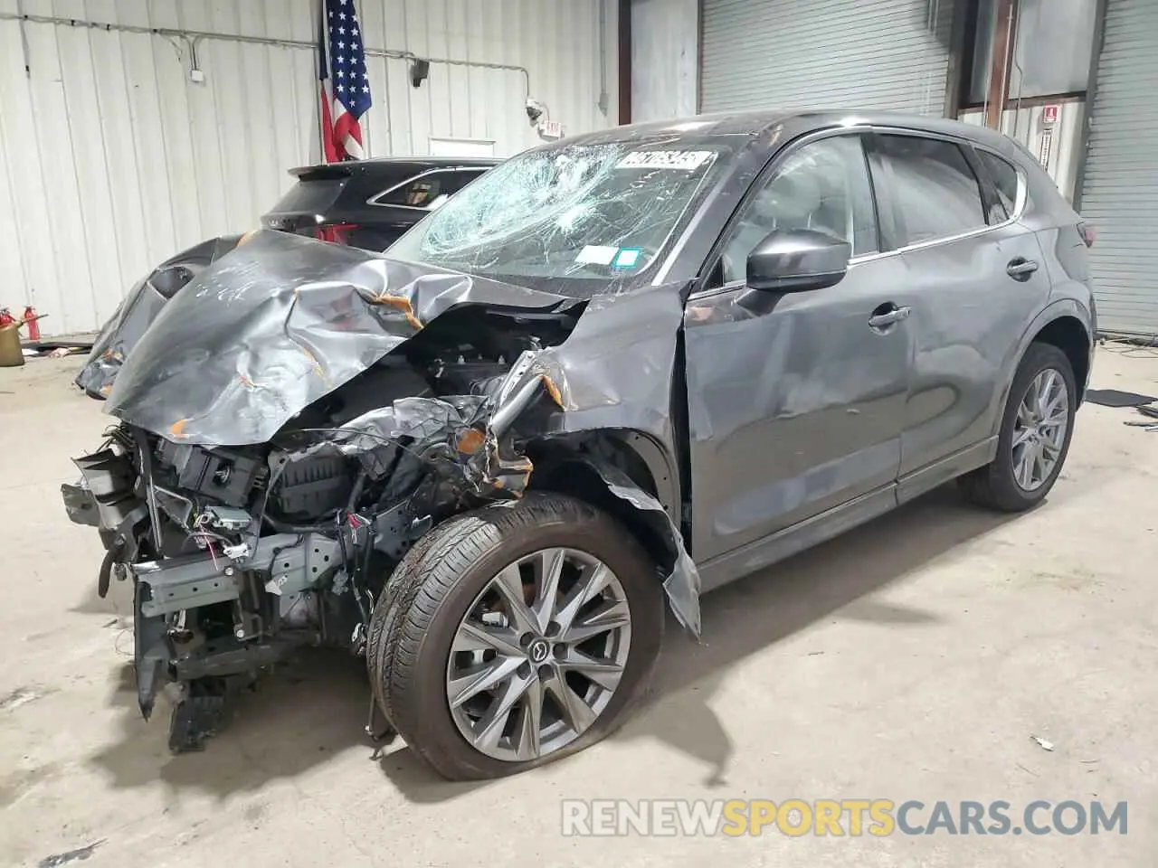 1 fotografías del automóvil dañado JM3KFBEM6R0362854 MAZDA CX-5 PREMI 2024
