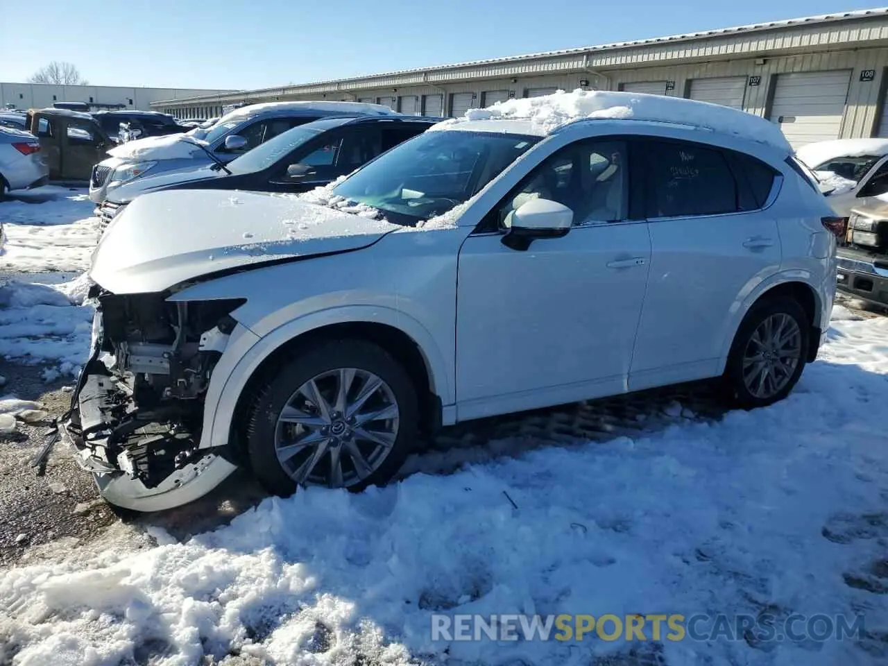 1 fotografías del automóvil dañado JM3KFBEM7R0398021 MAZDA CX-5 PREMI 2024