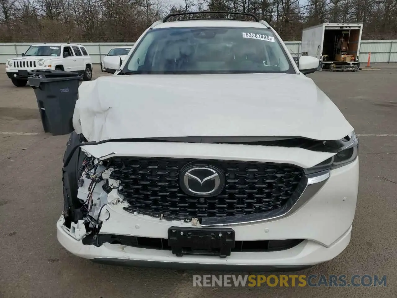 5 fotografías del automóvil dañado JM3KFBEM8S0595673 MAZDA CX-5 PREMI 2025
