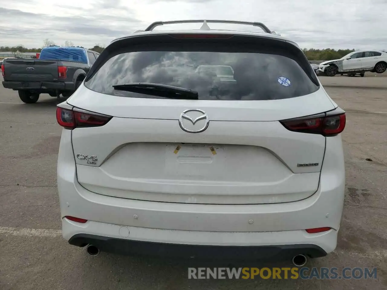 6 fotografías del automóvil dañado JM3KFBEM8S0595673 MAZDA CX-5 PREMI 2025