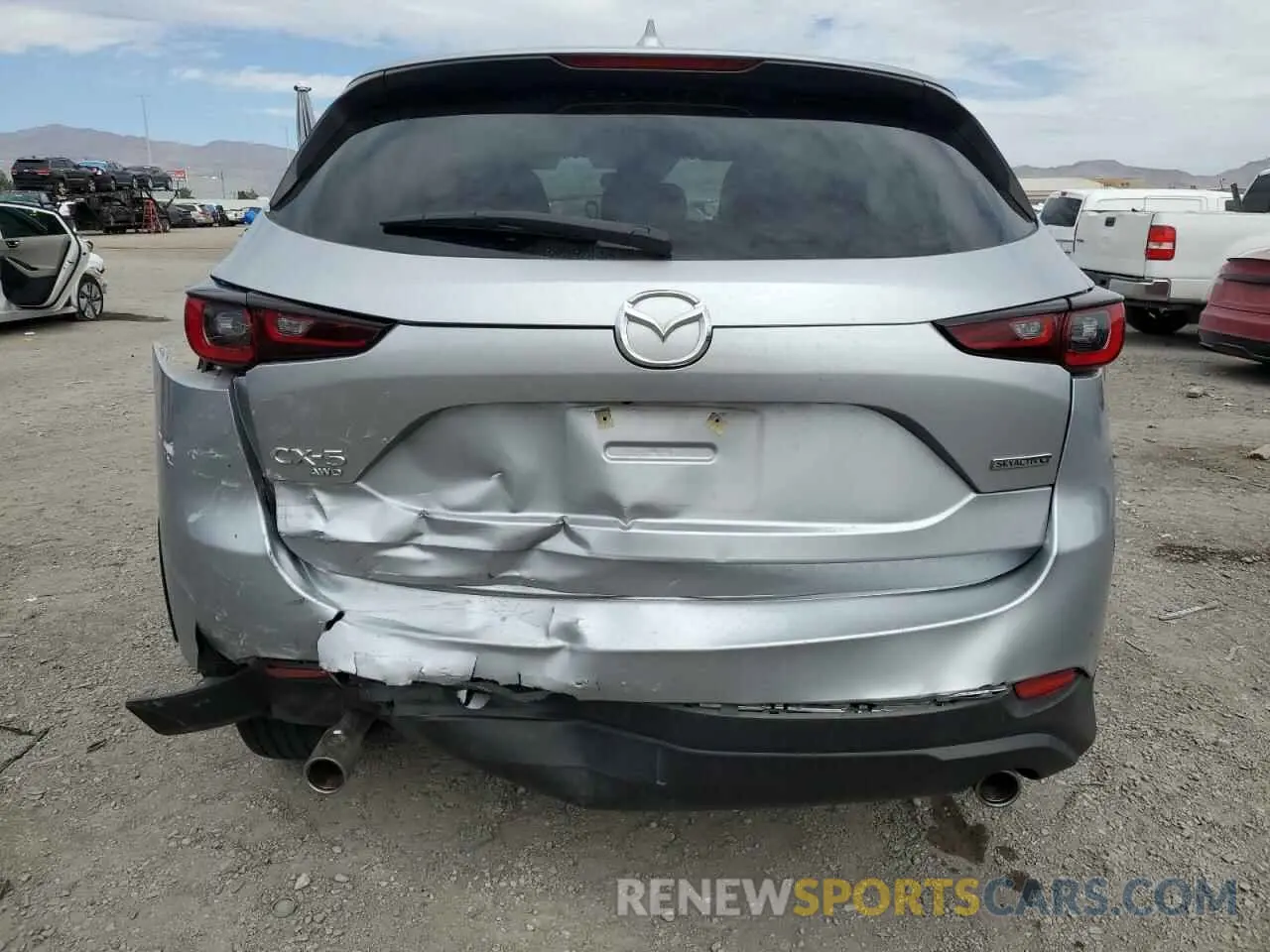 6 fotografías del automóvil dañado JM3KFBBM0N0567293 MAZDA CX-5 SELEC 2022