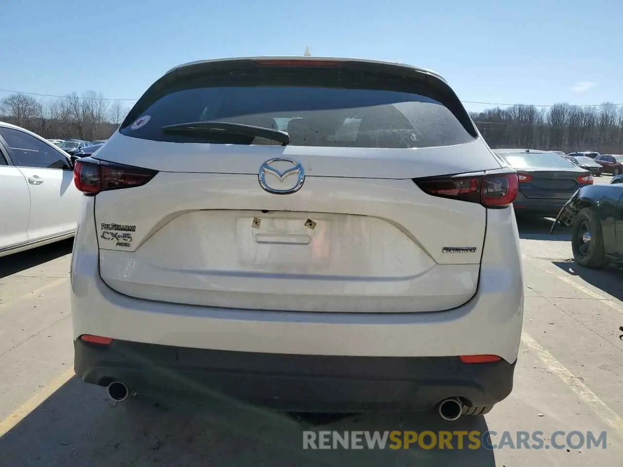 6 fotografías del automóvil dañado JM3KFBBM1N0571949 MAZDA CX-5 SELEC 2022