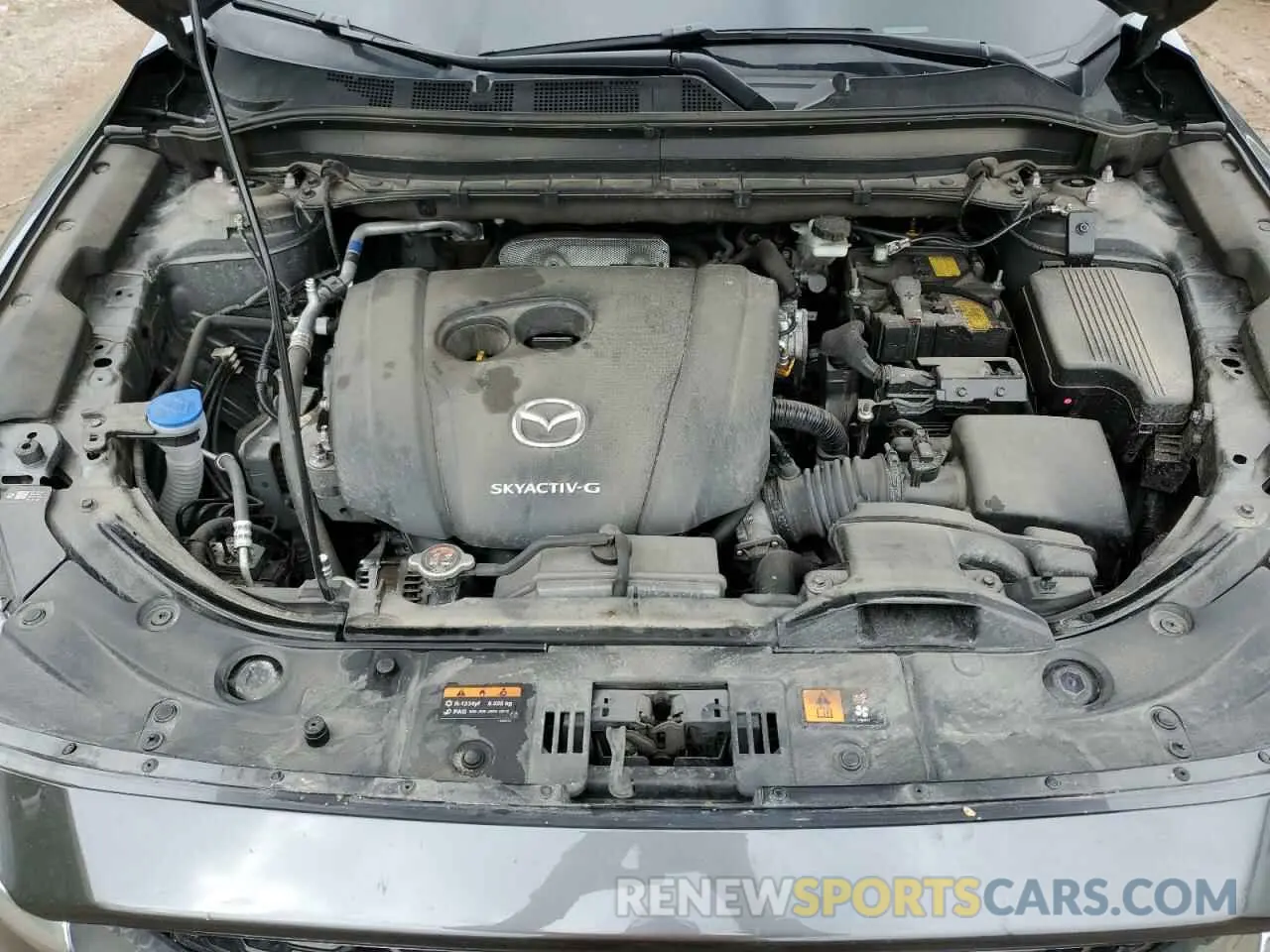 12 fotografías del automóvil dañado JM3KFBBM2N0545618 MAZDA CX-5 SELEC 2022