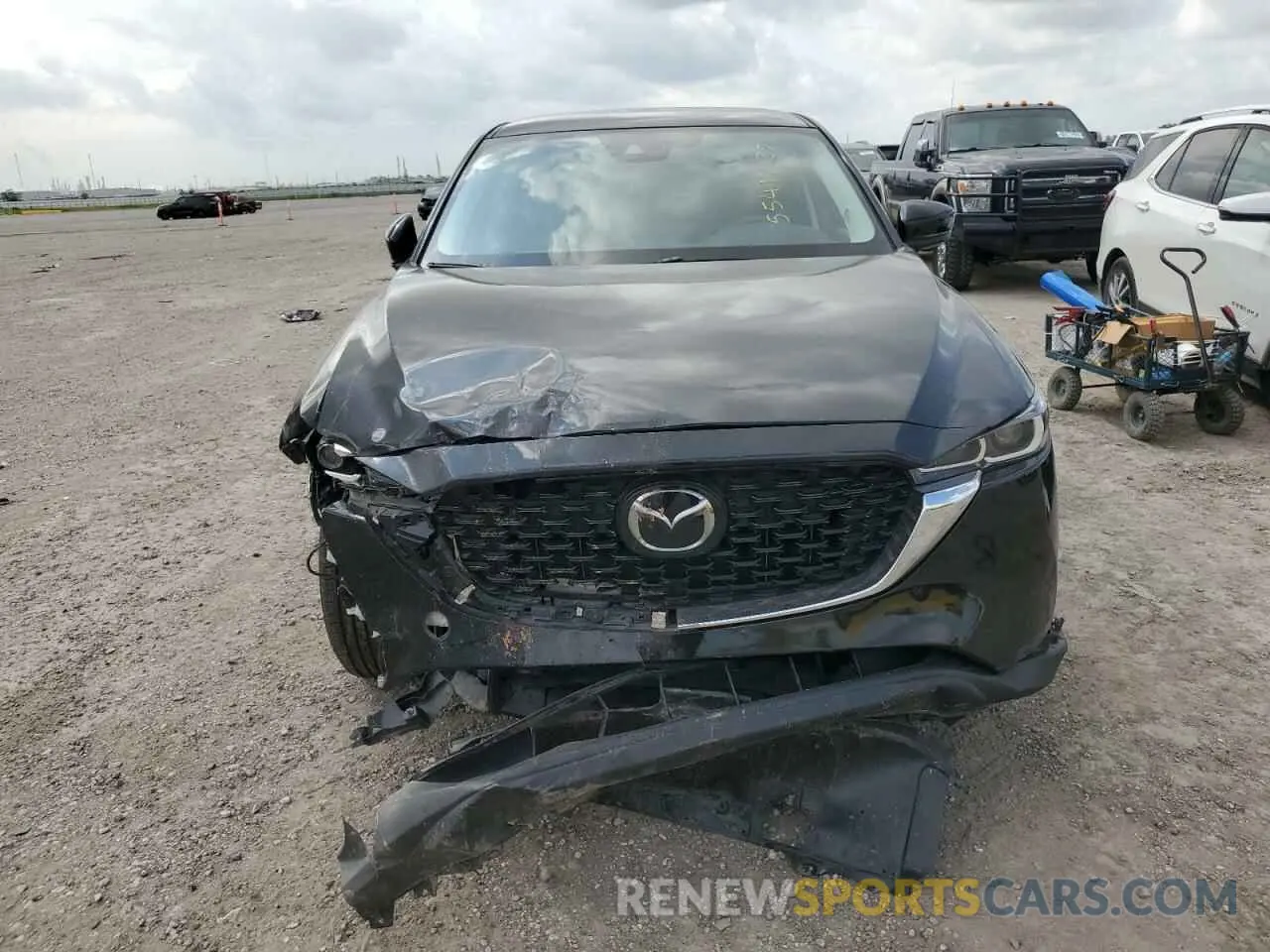 5 fotografías del automóvil dañado JM3KFBBM3N0590289 MAZDA CX-5 SELEC 2022