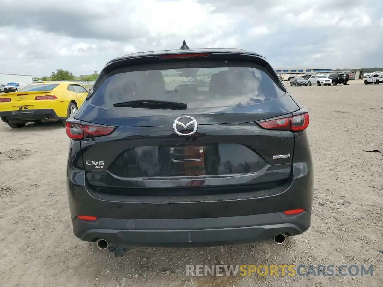 6 fotografías del automóvil dañado JM3KFBBM3N0590289 MAZDA CX-5 SELEC 2022