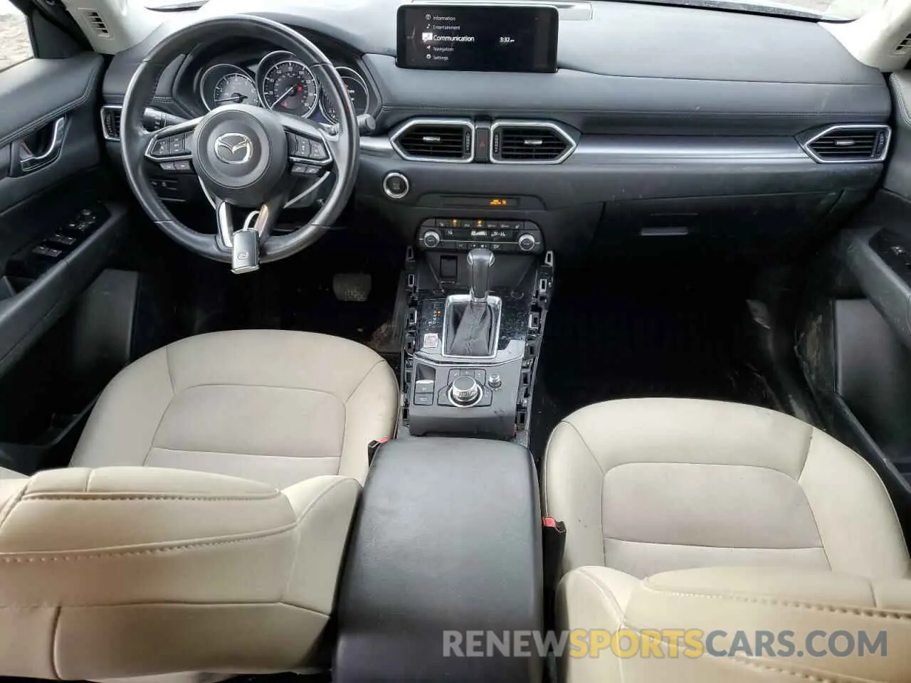 8 fotografías del automóvil dañado JM3KFBBM5N1526412 MAZDA CX-5 SELEC 2022
