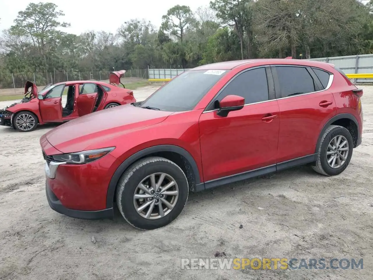 1 fotografías del automóvil dañado JM3KFBBM6N0536291 MAZDA CX-5 SELEC 2022