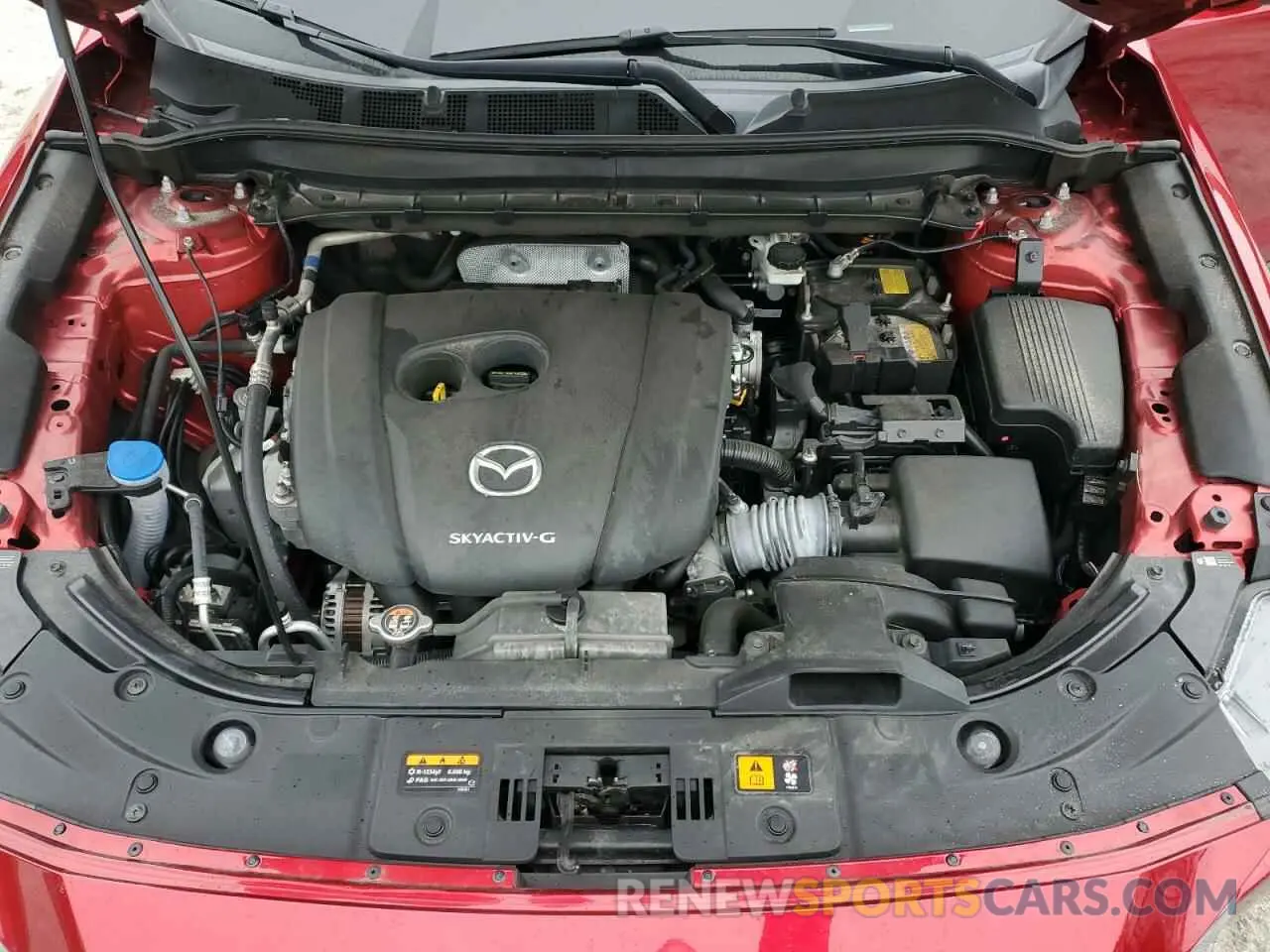 12 fotografías del automóvil dañado JM3KFBBM6N0536291 MAZDA CX-5 SELEC 2022