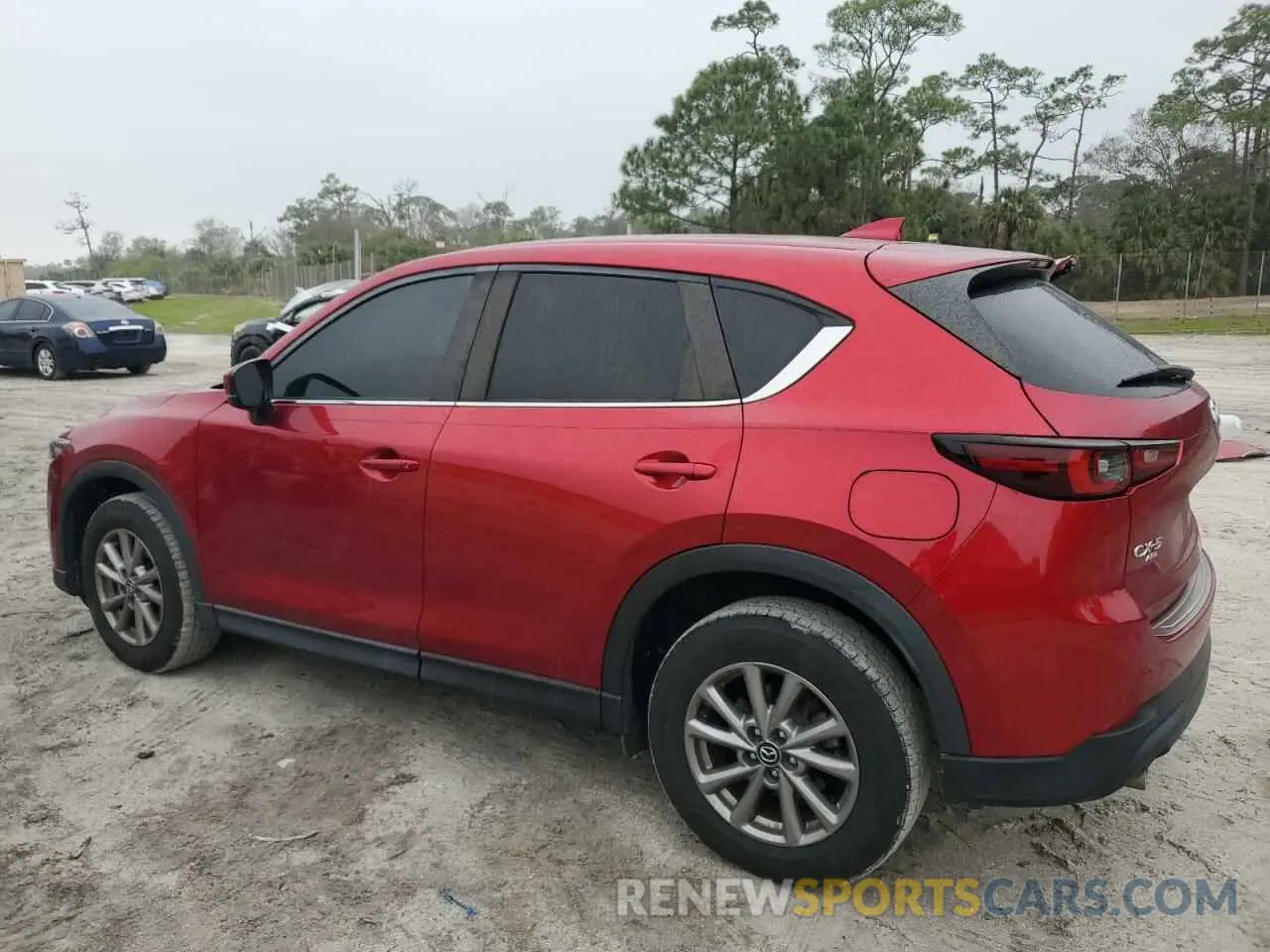 2 fotografías del automóvil dañado JM3KFBBM6N0536291 MAZDA CX-5 SELEC 2022