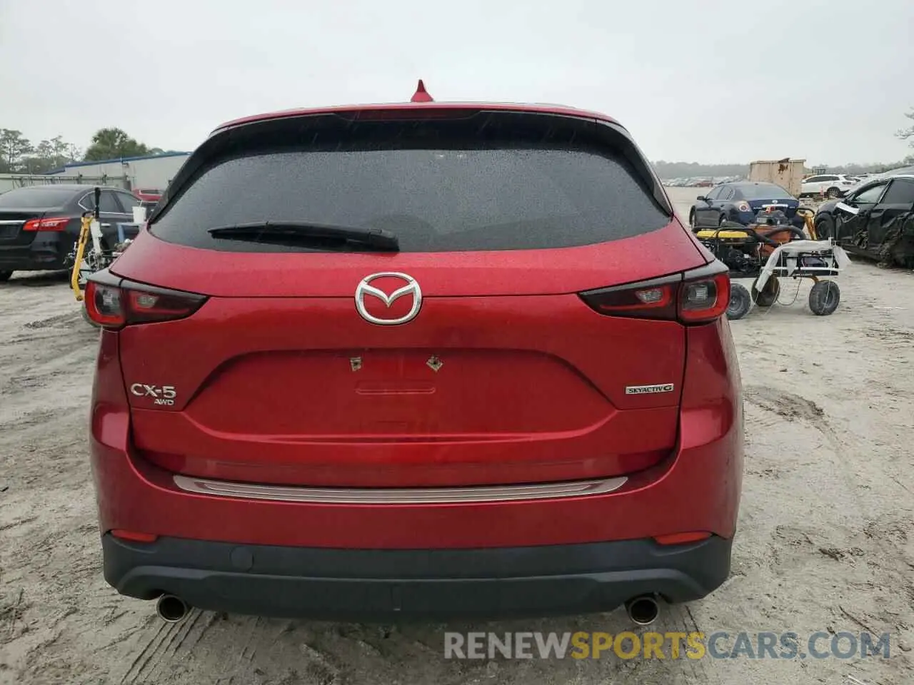 6 fotografías del automóvil dañado JM3KFBBM6N0536291 MAZDA CX-5 SELEC 2022