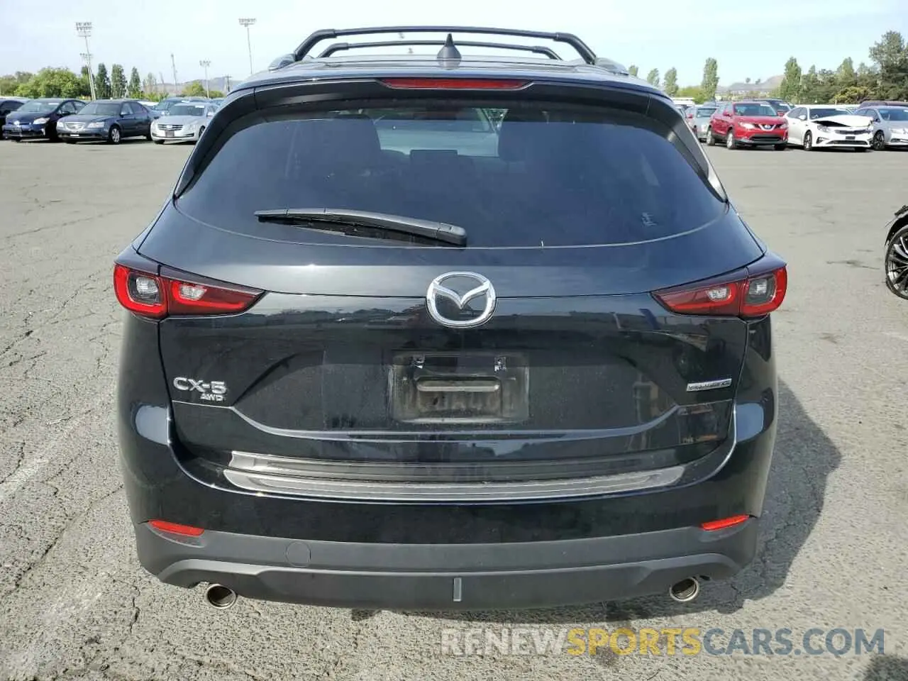 6 fotografías del automóvil dañado JM3KFBBM6N0612897 MAZDA CX-5 SELEC 2022