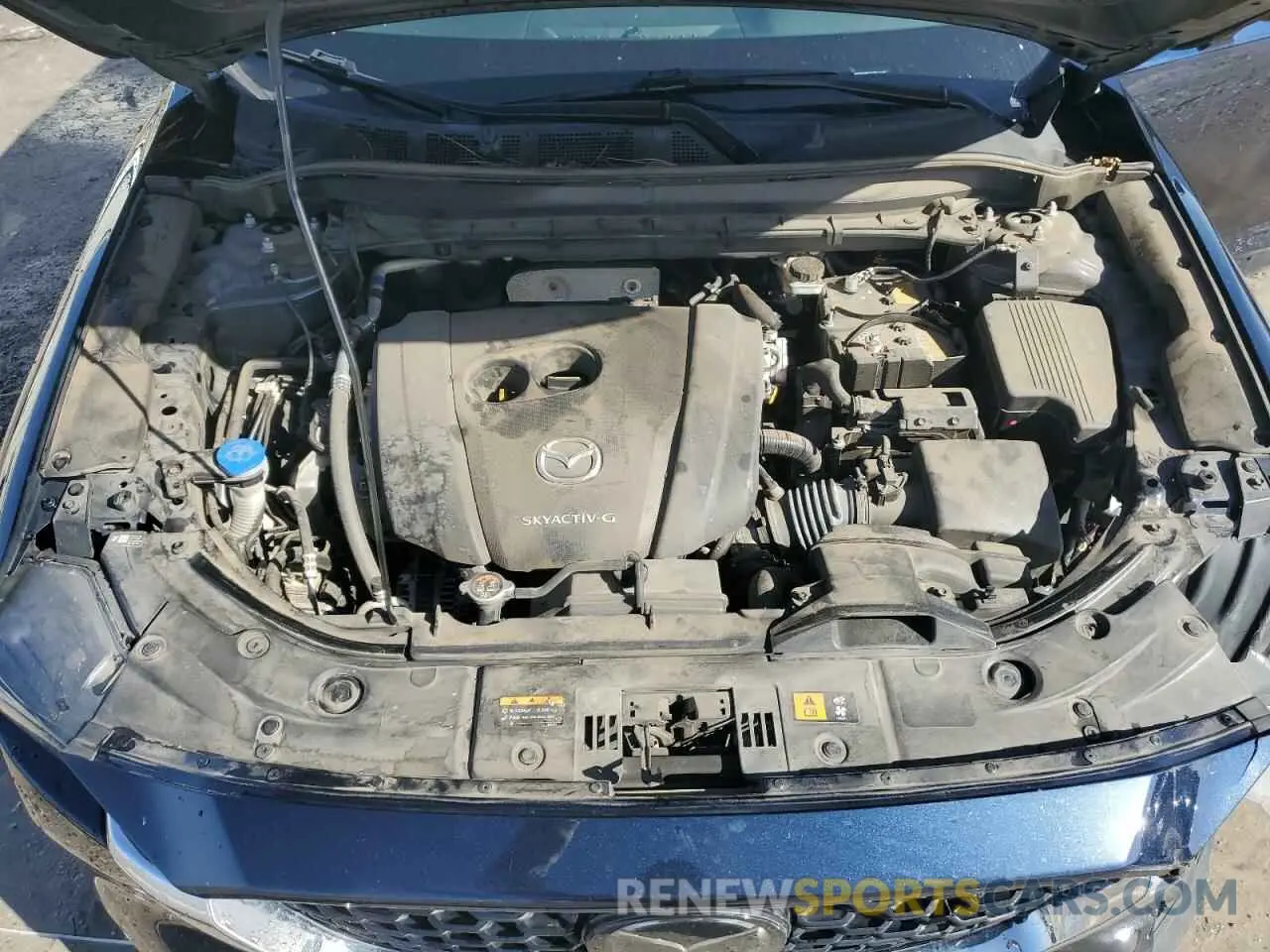 12 fotografías del automóvil dañado JM3KFBBM7N0544481 MAZDA CX-5 SELEC 2022
