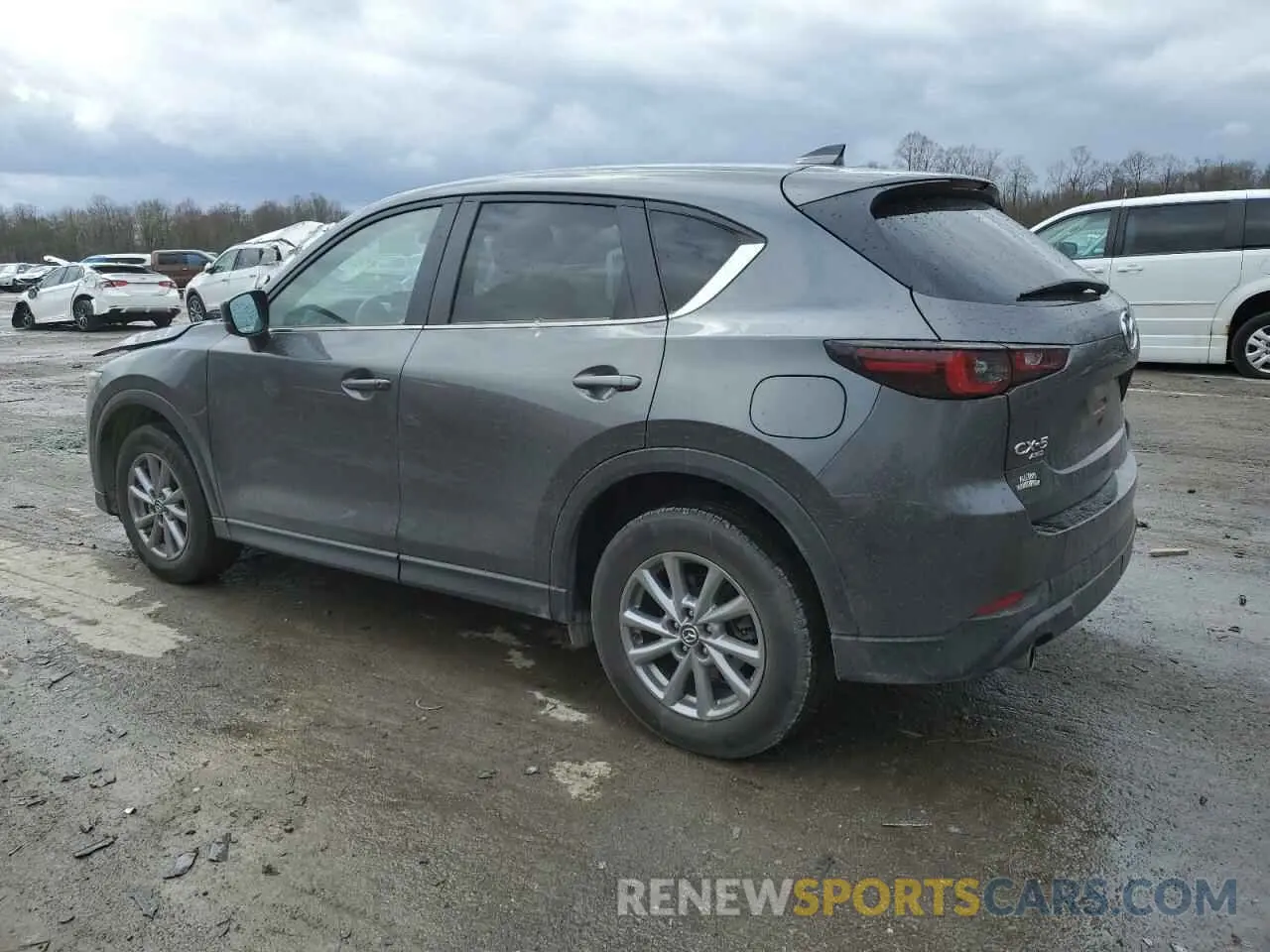 2 fotografías del automóvil dañado JM3KFBBM7N0584012 MAZDA CX-5 SELEC 2022