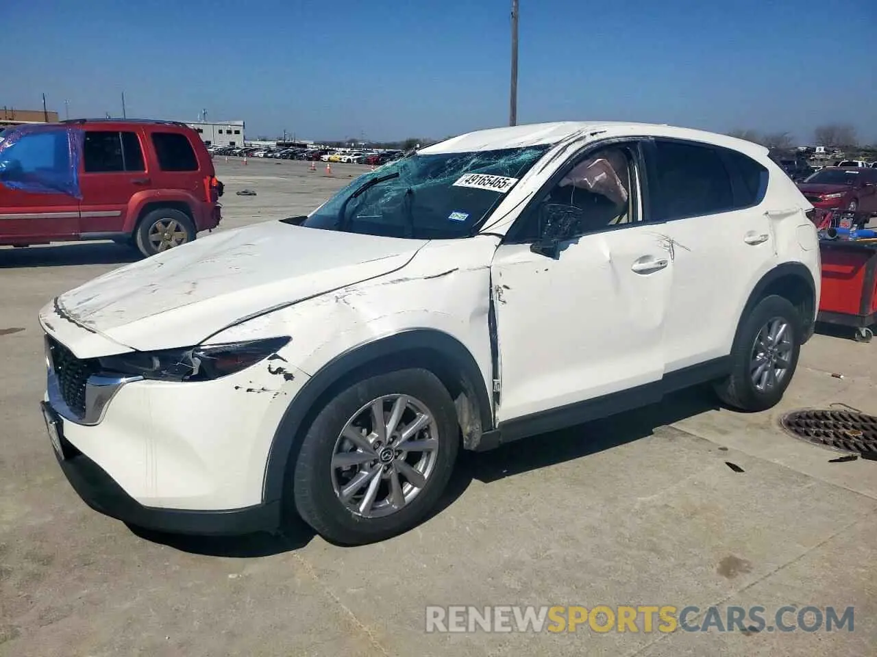 1 fotografías del automóvil dañado JM3KFBBM8N0634402 MAZDA CX-5 SELEC 2022