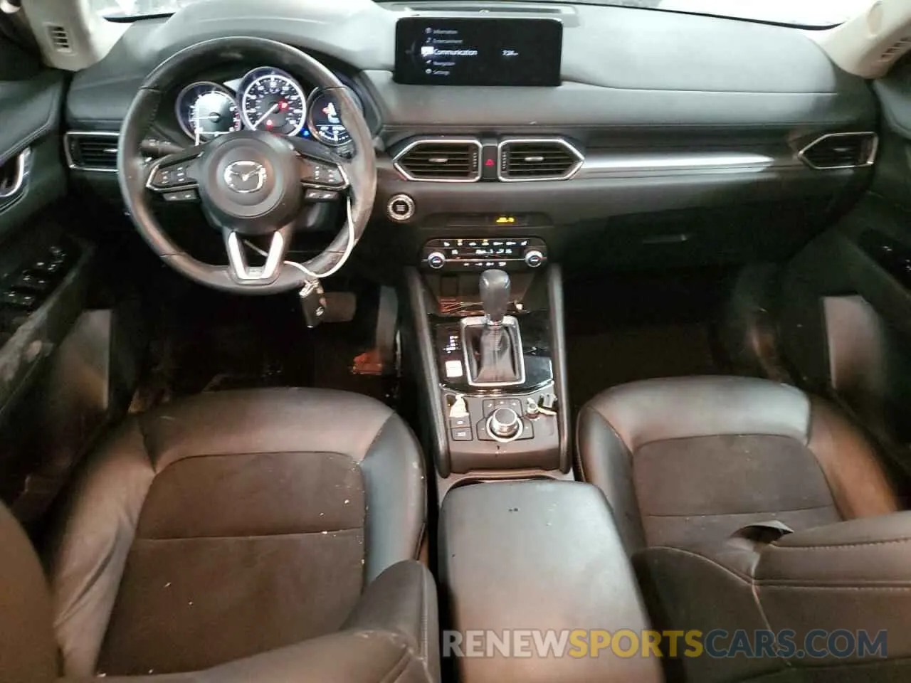 8 fotografías del automóvil dañado JM3KFBBM8N0639437 MAZDA CX-5 SELEC 2022