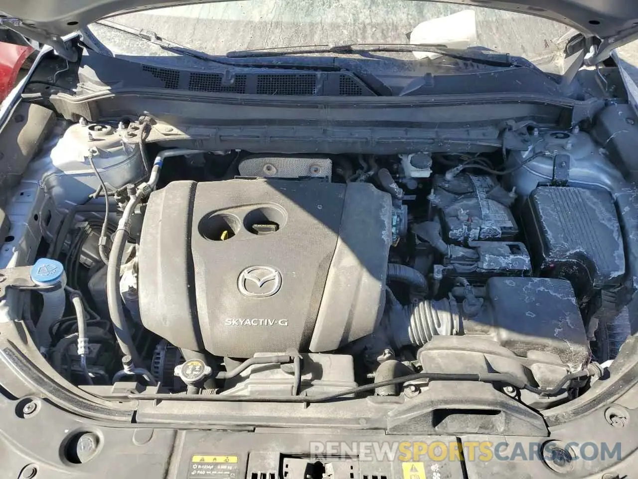 11 fotografías del automóvil dañado JM3KFBBMXN0544071 MAZDA CX-5 SELEC 2022