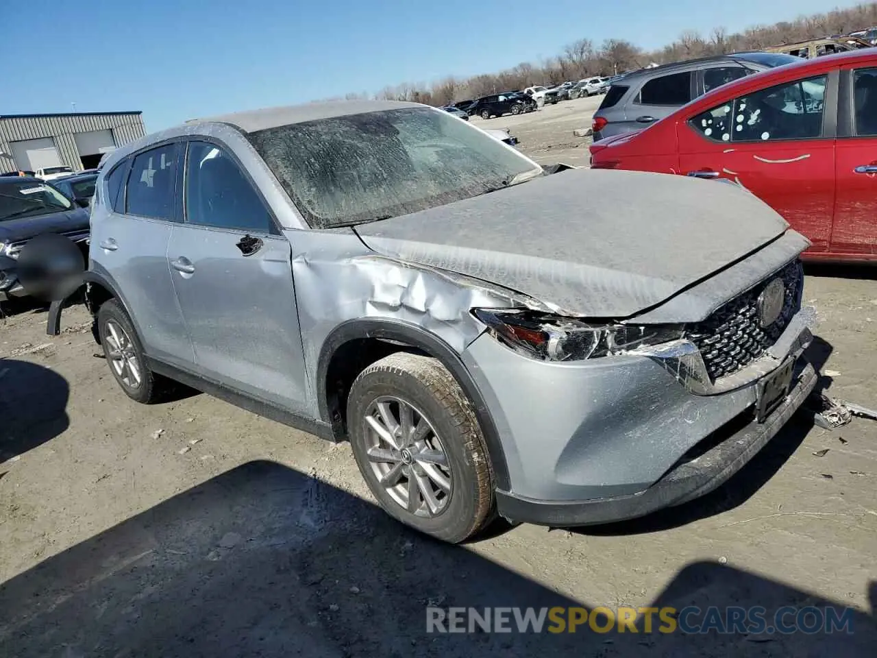 4 fotografías del automóvil dañado JM3KFBBMXN0544071 MAZDA CX-5 SELEC 2022