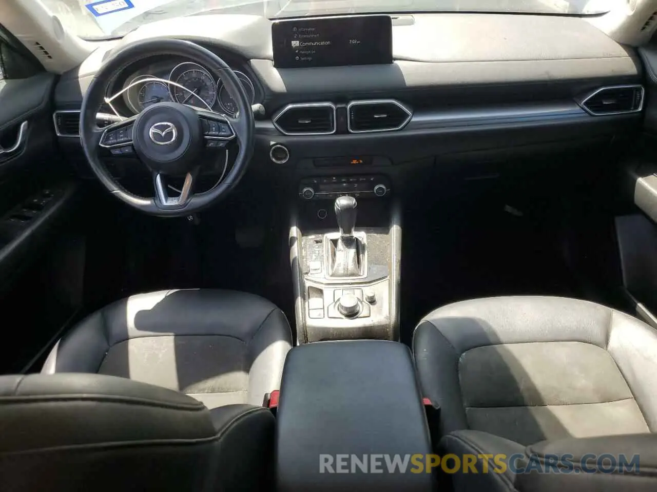 8 fotografías del automóvil dañado JM3KFBBMXN0561663 MAZDA CX-5 SELEC 2022